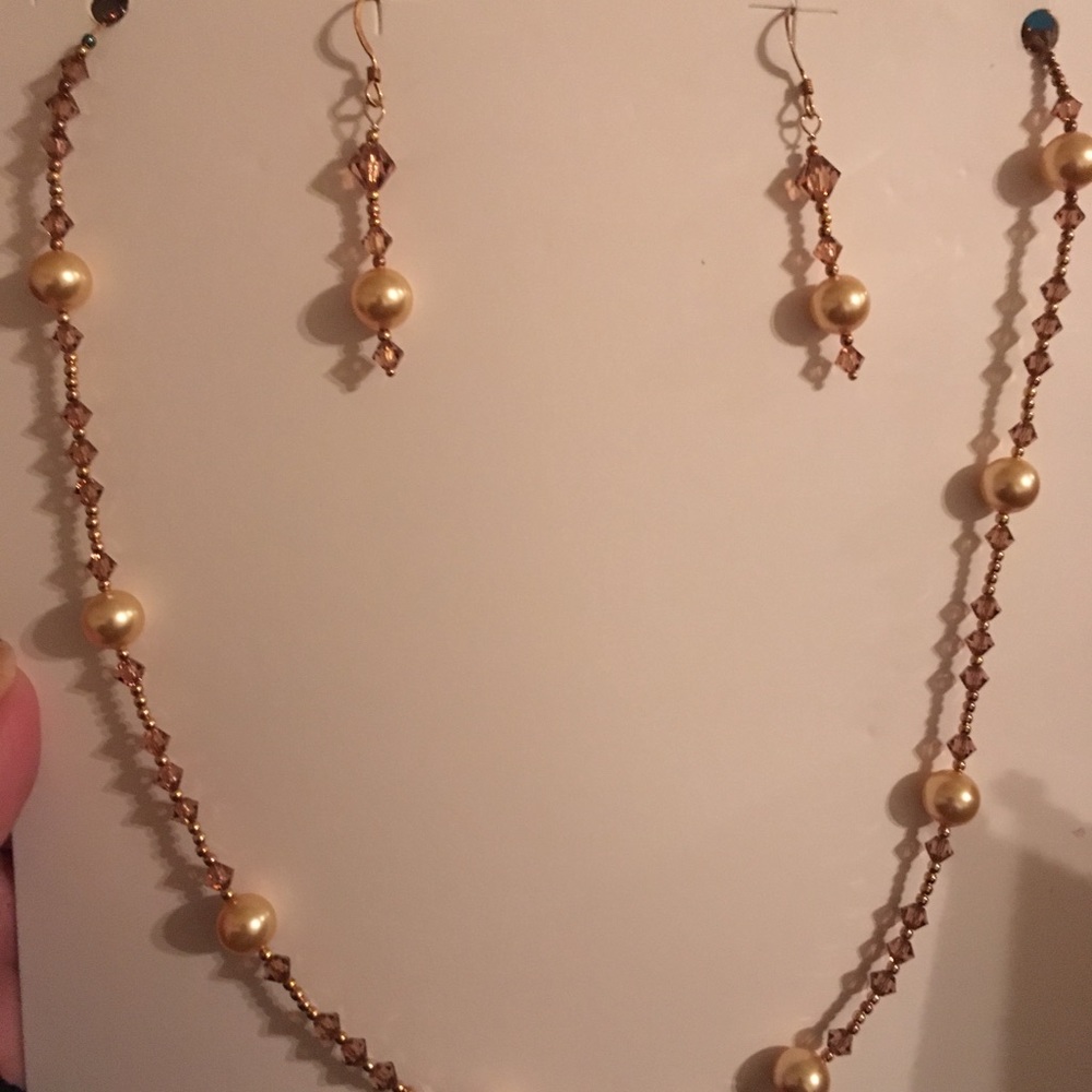 Handmade jewelry set